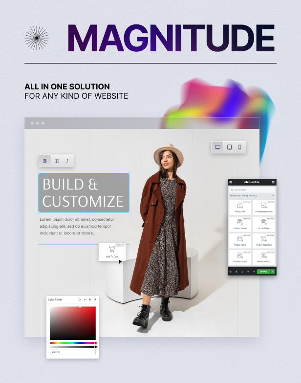 Magnitude – Multi-Purpose Website & eCommerce Builder WordPress Theme - 4